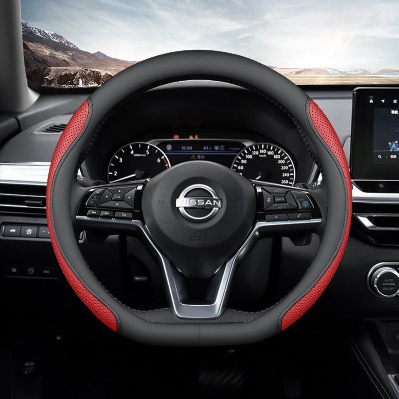 Rutschfeste Universelle Lenkradabdeckung für Nissan Sylphy, Teana, X-Trail, Qashqai, Kicks - Leicht & Ultradünn für Alle Jahreszeiten