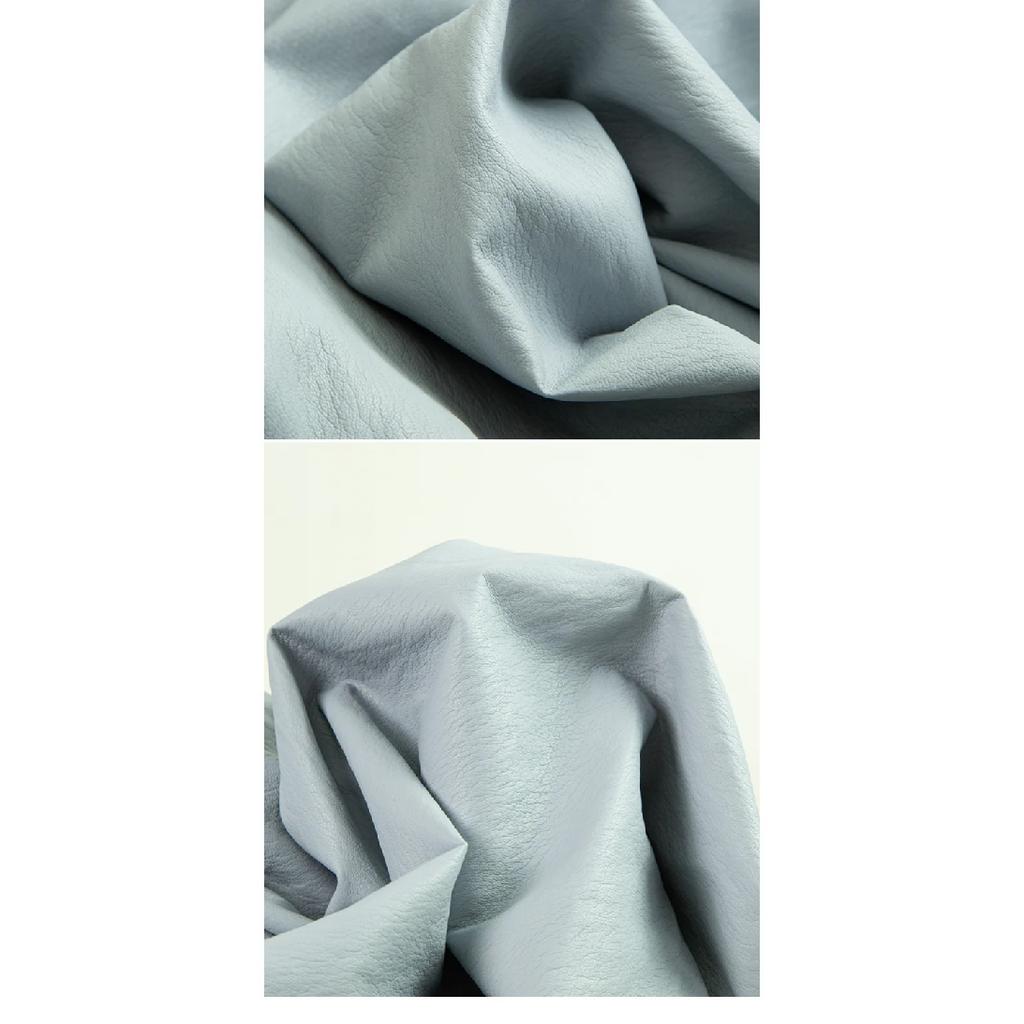 Artificial PU Soft Leather Fabric for Non Elastic DIY Sewing Decorative Bag Clothing Fashion Pants Designer Cloth Material
