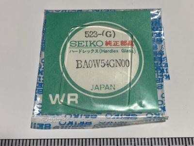 SEIKO 1 Brand Hardlex BAOW54GN 523-G BA0W54GN, Piece, New, Long-term Storage, Crystal, A159-5000 M159-5040