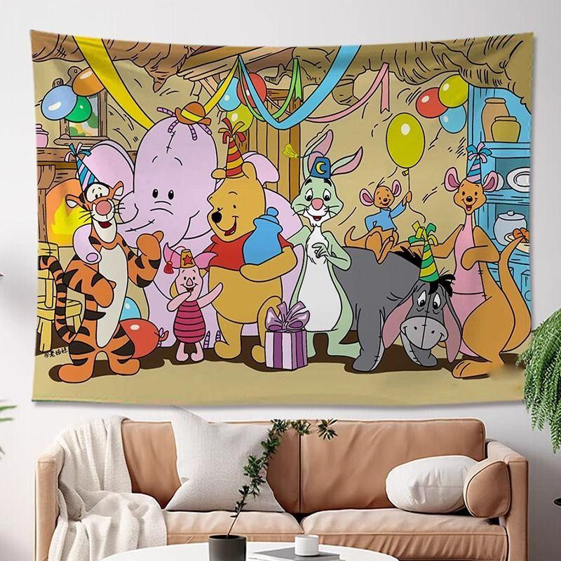 Winnie the Pooh Tapestry 75x100 чёрный