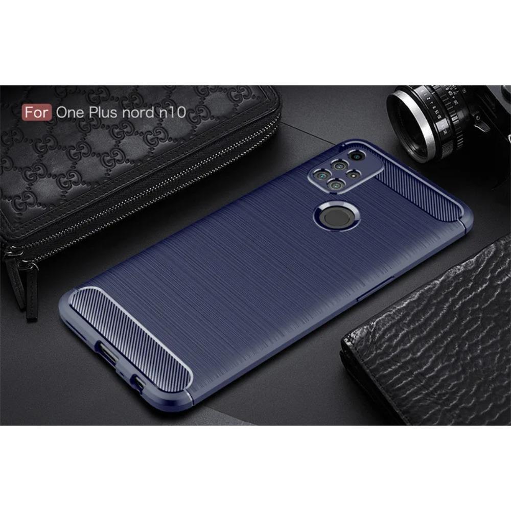 

Чехол для Oneplus Nord N10 BE2026 BE2025 Противоударный Силиконовый Бампер Броня Мягкий Силиконовый ТПУ Задняя Крышка Чехол для Телефона для Oneplus Nord N10 OnePlus Nord N10 5G тёмно-синий