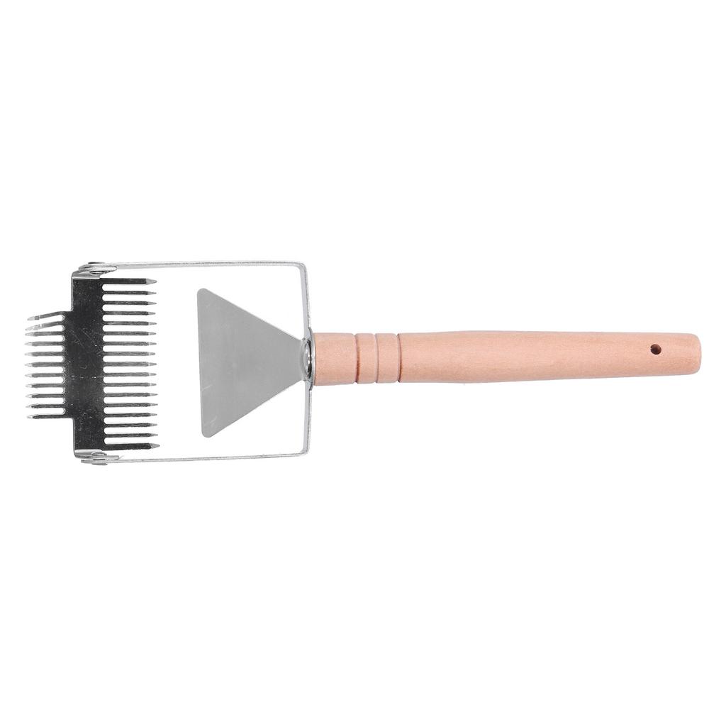 Widelec do odsklepiania Podwójna główka Widelec do cięcia miodu Skrobak Narzędzie ula Narzędzia pszczelarskie