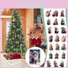 Cat Themed Christmas Decor With Acrylic Hanging Ornaments For Festive Tree And Gift Present