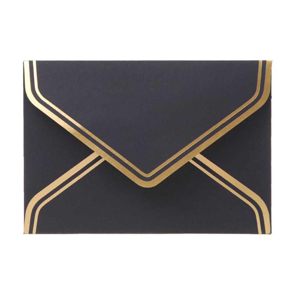 Wedding Party Invitation Craft Paper Envelopes Mailers Set Letter Supplies Gold Stamping Envelopes