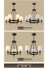 American Minimalist Retro Fabric Pendant Light for Living, Dining, and Bedroom