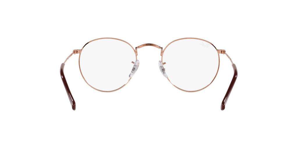 Prescription Glasses RX3447V ROUND METAL 3094 ROSE GOLD 47 mm [Ray-Ban]