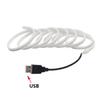 5V Dimmable LED Neon Strip Light Battery USB Powered Switch Touch Dimmer Kit 2835 120LED Flex Silicone Lamp Waterproof Backlight
