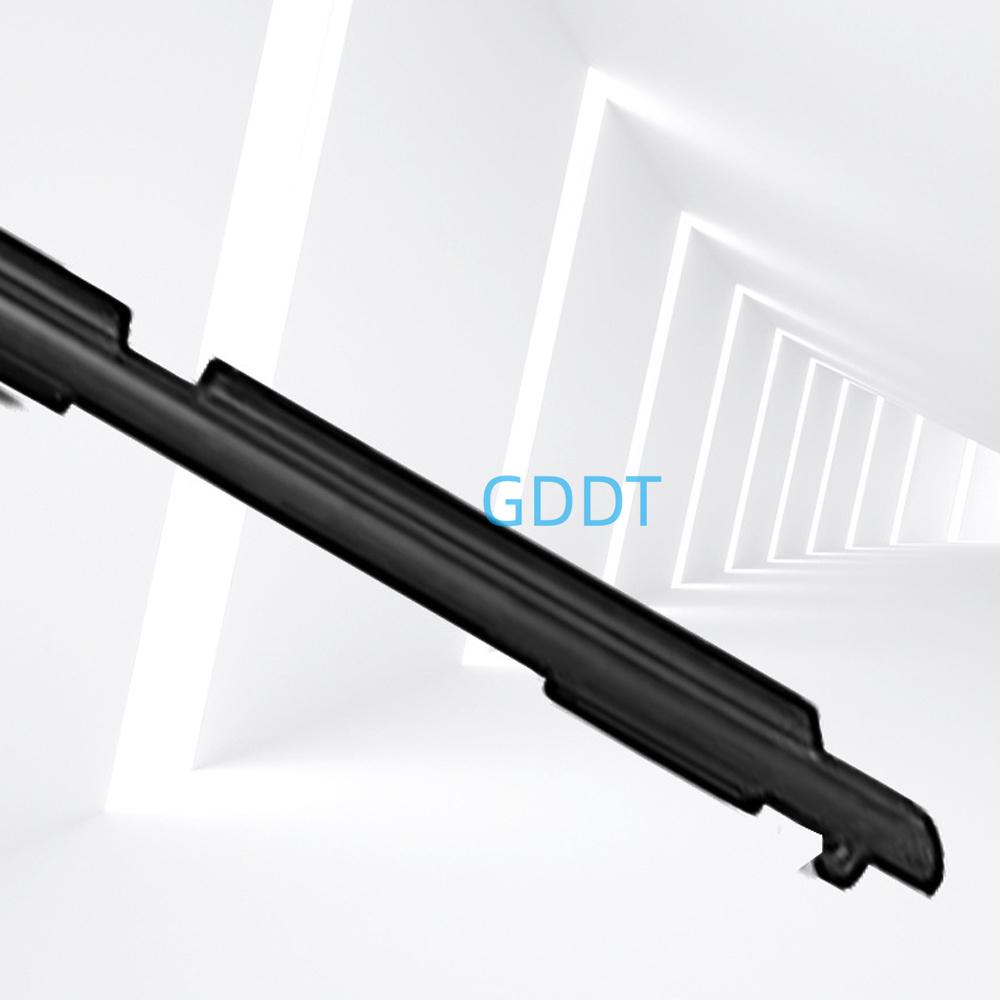 4 Pezzi Guscio in Gomma per Finestrini Nero o Cromato per Toyota 4Runner 75711-35011 2009-2020 Guarnizione Vetro Esterna