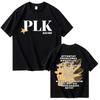 Rapper PLK 2026 Camiseta Gráfica de Moda Ropa para Hombre y Mujer Camisetas Oversize de Moda Camisetas Casuales de Manga Corta Streetwear
