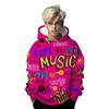 Kinderkleidung Jungen Hoodies Kreativ 3D-Druck Kunst Graffiti Sweatshirt Jungen Mädchen Trendige Kinder Frühling Herbst Street Lässige Oberteile