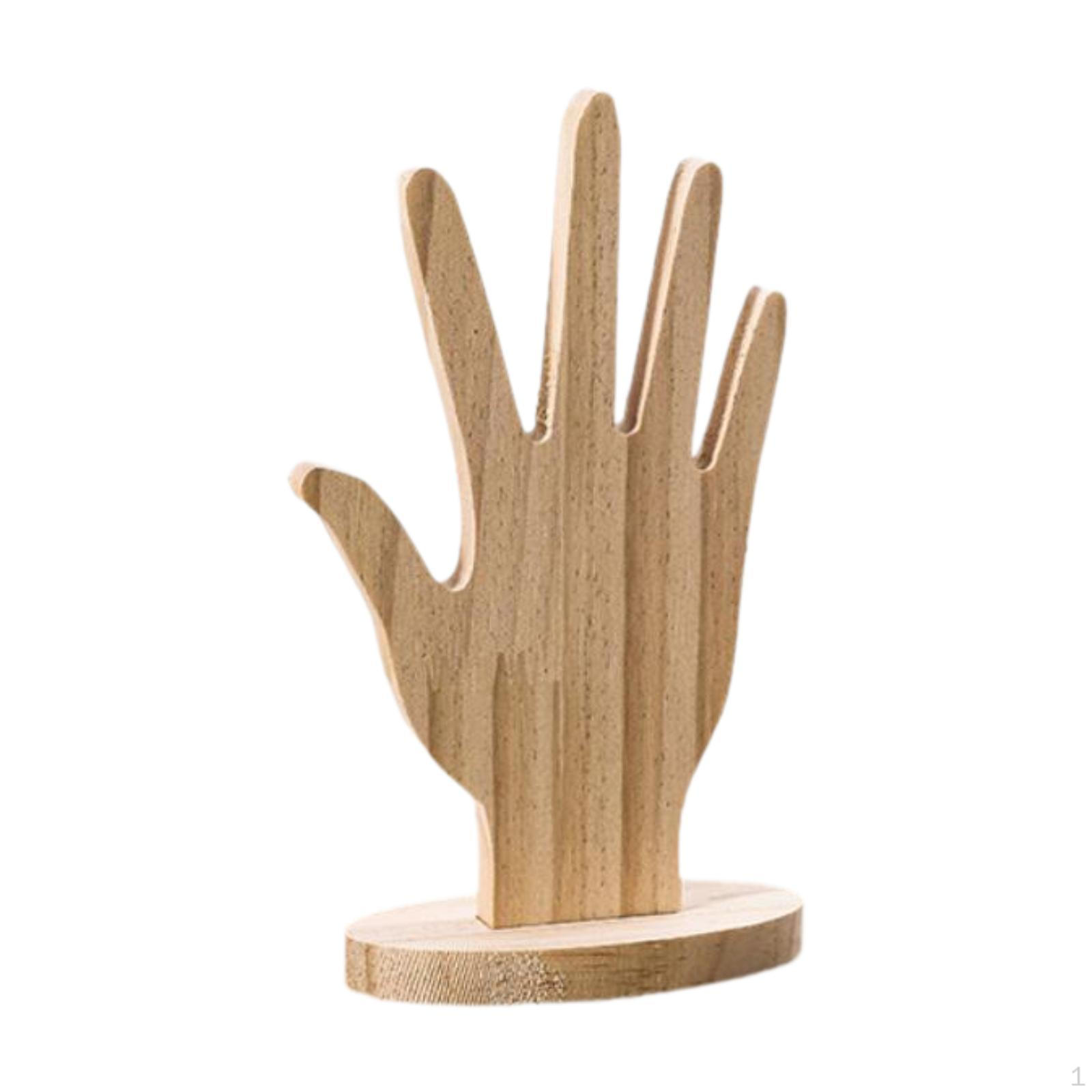 

Display Holder Jewelry Storage Stand Decor Aesthetic Organizer with Sturdy Base Rack for Wood