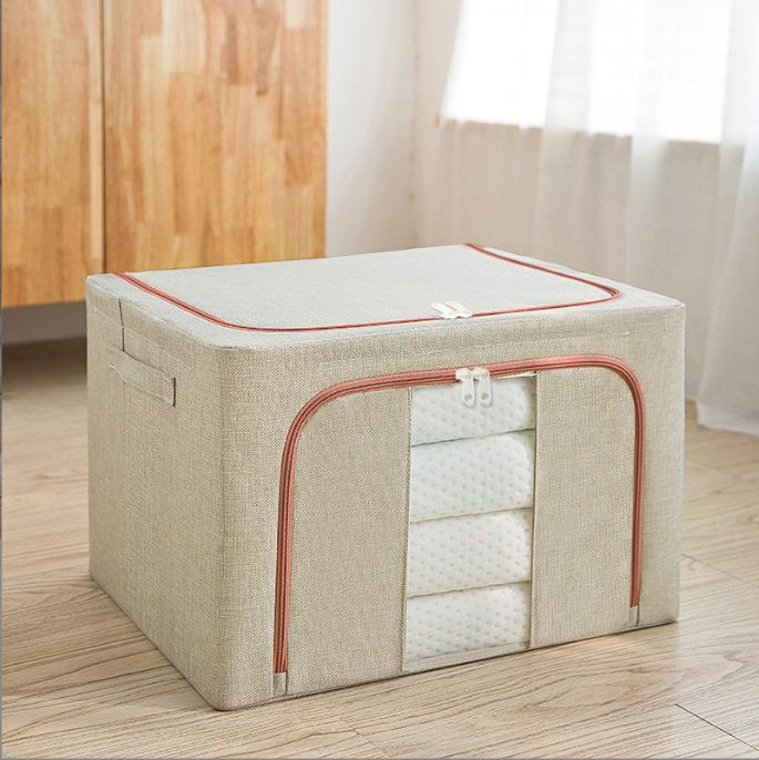 Foldable Toy Oxford Cloth Steel Box Clothes Storage Storage Box