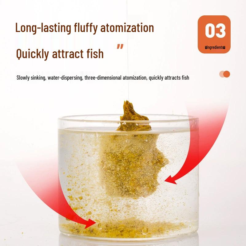 Dreamer Fantasy High-Protein Gelbe Nudel Karpfenköder - Weich, Klebrig Gekneteter Schwarzer Gruben-Grasfisch-Nistköder