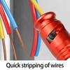 Multiple Size Electrician Wire Stripping Tool Set 6-14AWG 10-36mm Length Adjustment Suitable For Power Drill Screwdriver