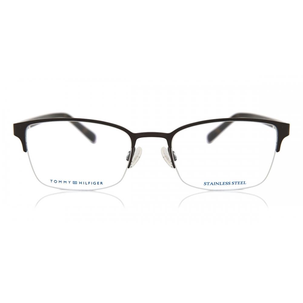 

Tommy Hilfiger Th 1748 Yz4 Women Eyeglasses Matte Brown/52