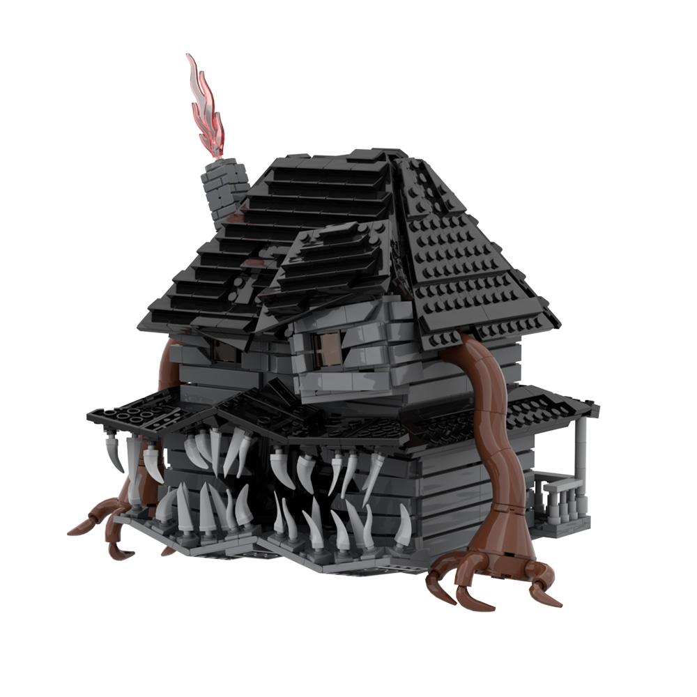 Non-Toxic Moc Monster House-Without Light Building Blocks