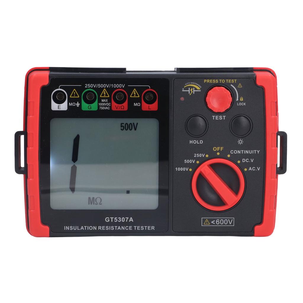 Digital Insulation Resistance Tester 250V 500V 1000V Megohmmeter Earth Ground Resistance Voltage