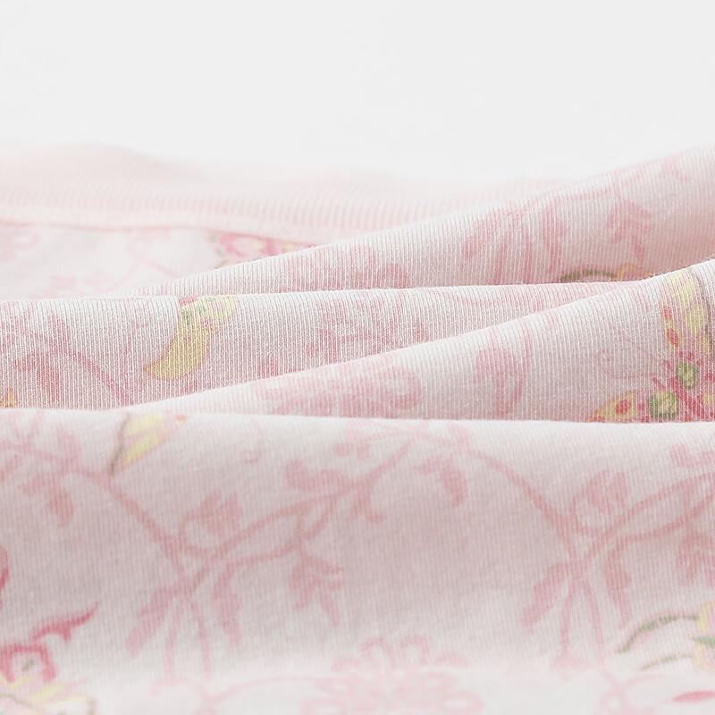 Fenteng Kean Women's High-Waist Floral Cotton Briefs 3-Pack