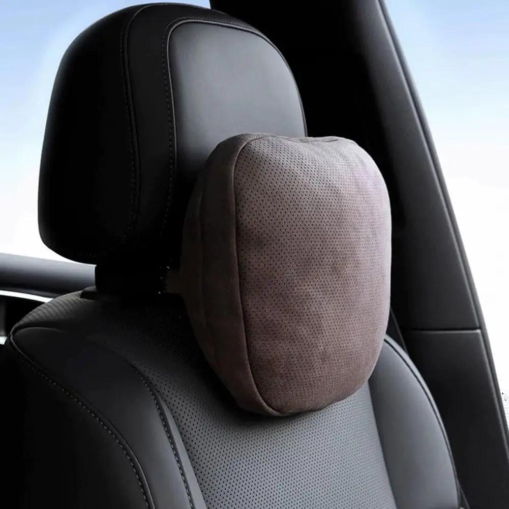 Car Neck Pillow Car Seat Headrest Pillow Auto Memory Cotton Protector Cushion For Universal Car Head Support For Gaming Cha M3F4