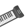 Roll Up Piano with Built In Speaker 16 Tones 6 Demos Supports Recording Sustain Headphone Jack Silent Hand Roll