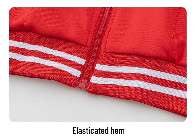 Spring & Autumn Junior High Academy Sports Set: School Uniform Jacket for Students