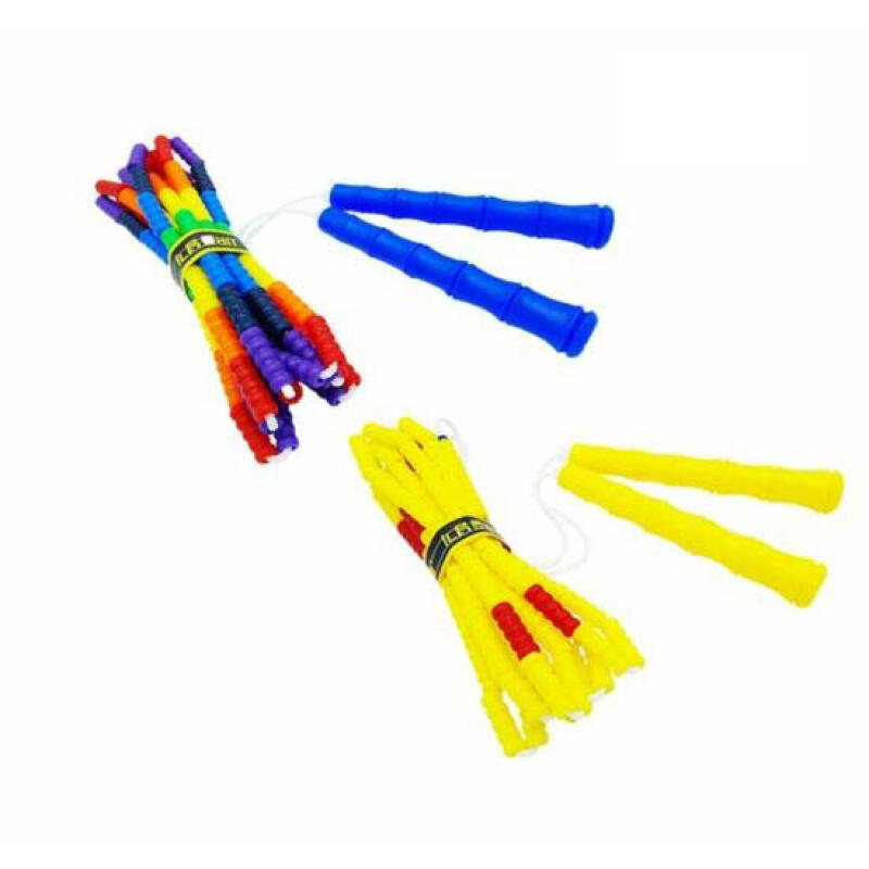 JJR Safety Bead Jump Rope JJR-450BH for Diet/Fitness rainbow
