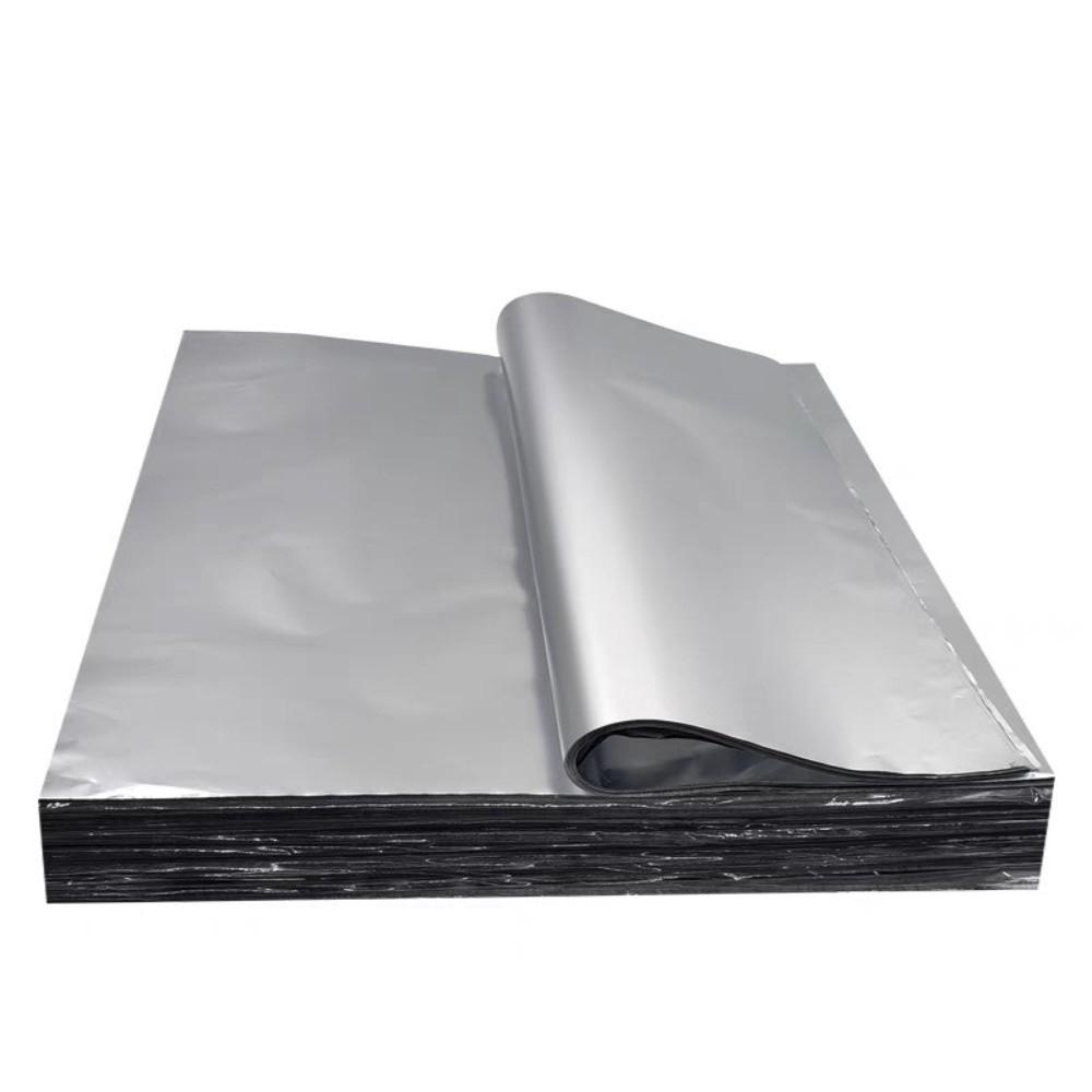 50pcs Square Aluminum Foil Paper Disposable Tin Foil Paper New Kitchen Baking Tool  Barbecue