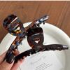 Elegant Acetic Acid Hair Claws Vintage Crab Hairpins Temperament Acetate Large Shark Clip  Women