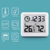 1 Piece Automatic Monitoring Desk Clock Multifunction Electronic Digital Temperature Large Lcd Screen Humidity Table Clock