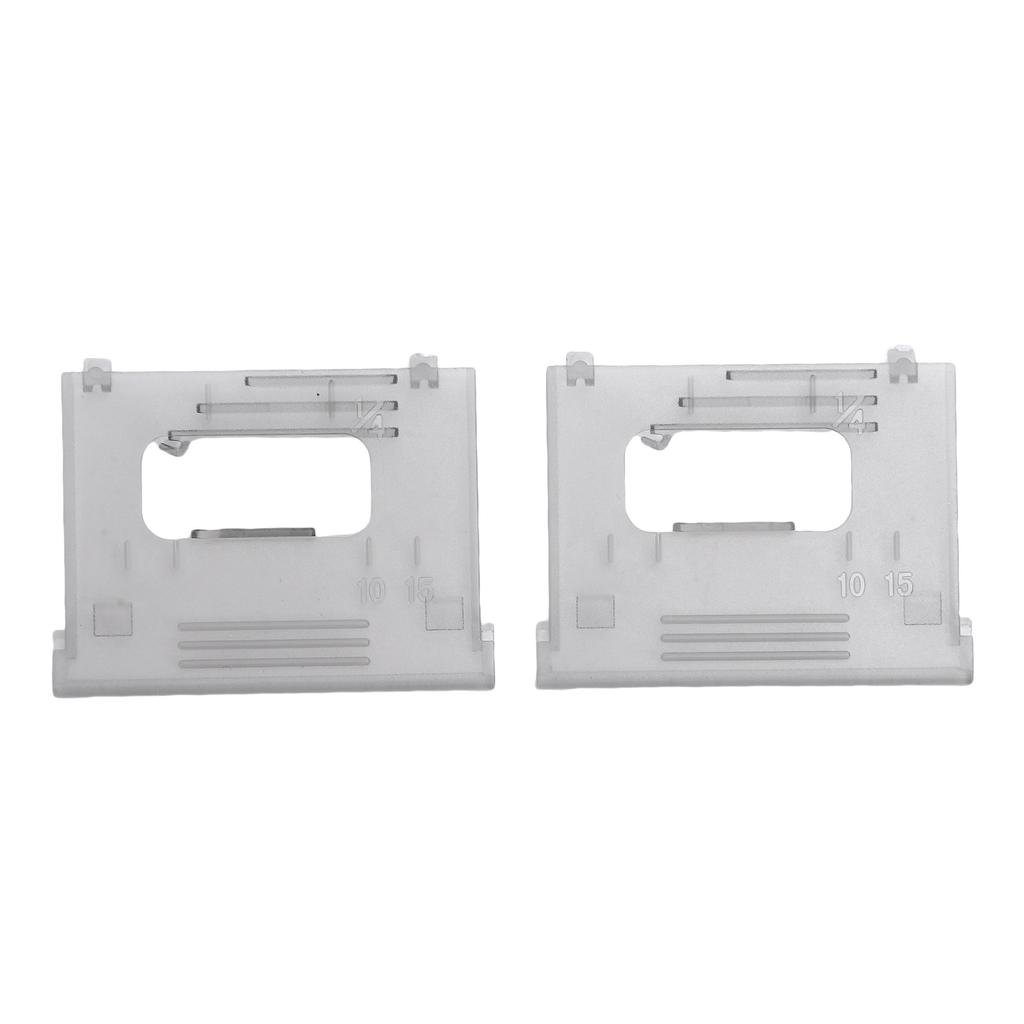 2PCS Bobbin Cover Plates Transparent Plastic Slide Plate Assembly Replacement for BB370 BM2800 BM2800CT BM2800FG
