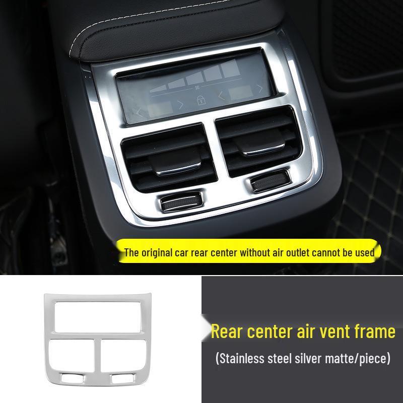 Volvo XC60 (2018-2025) Stainless Steel Interior Trim: Center Console & Speaker Decoration Frame