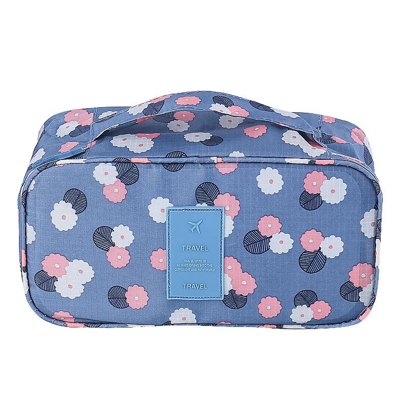 Travel Tote Portable Travel Storage Bag Multi-function Bra Underwear Organizer Bags Toiletry Cosmetic Case for Outdoor Travel