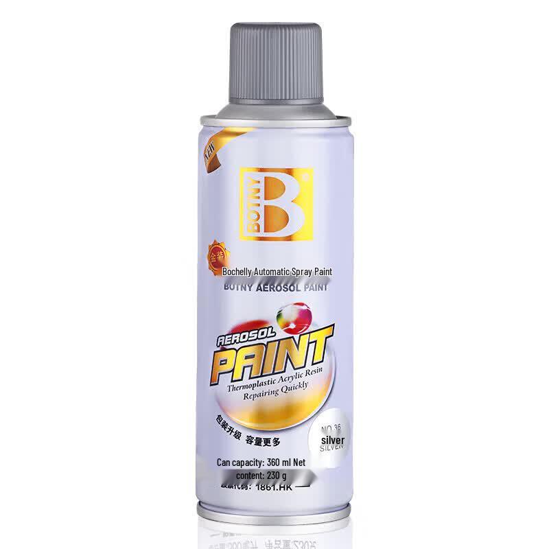 BOTNY High Gloss Silver Anti-Rust Spray Paint