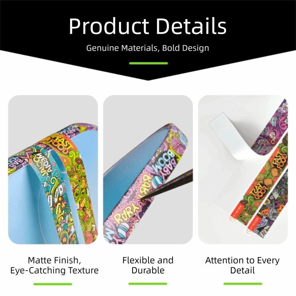 16mm Pickleball Racket Edge Sticker TPU Paddle Head Edge Tape  Tournament Use
