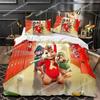 3D Printed Anime Chipmunks Alvin Bedding Set Boys Girls Twin Queen Size Duvet Cover Pillowcase Bed Kids Adult Home Textileextile