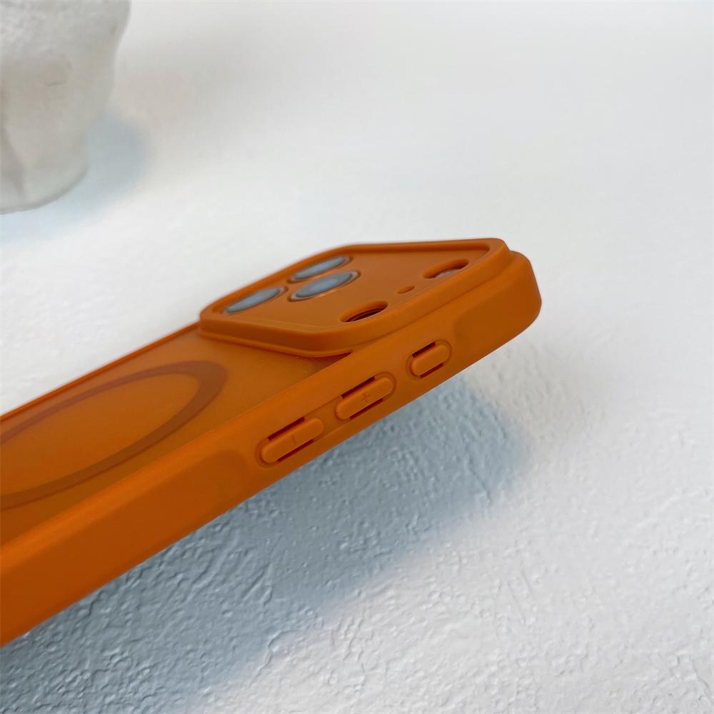 Magnetic for Clear Color Bright Phone Case for For Iphone 17 16 Pro Max 1 13 14 12 Wireless Charge Matte Shockproof Cover