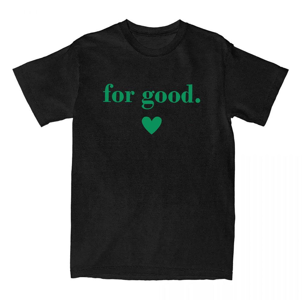 Wicked: for Good The Soundtrack T-shirt Cynthia Erivo Ariana Grande Tshirt Cotton Short Sleeve Women Tee-shirt Unisex Streetwear