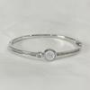 Damen Alltagsschmuck Zirkon Weiß Perlmutt Eingelegt Trendiges Quadratisches Schnallenarmband Hochwertiges Armband