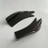 2ks Univerzální Vzhled Karbonových Vláken Auto Zadní Nárazník Spoiler Canards Ploutve Proti Nárazu Difuzor Lip Wrap Úhel Splitter Chránič Ochranné Sady