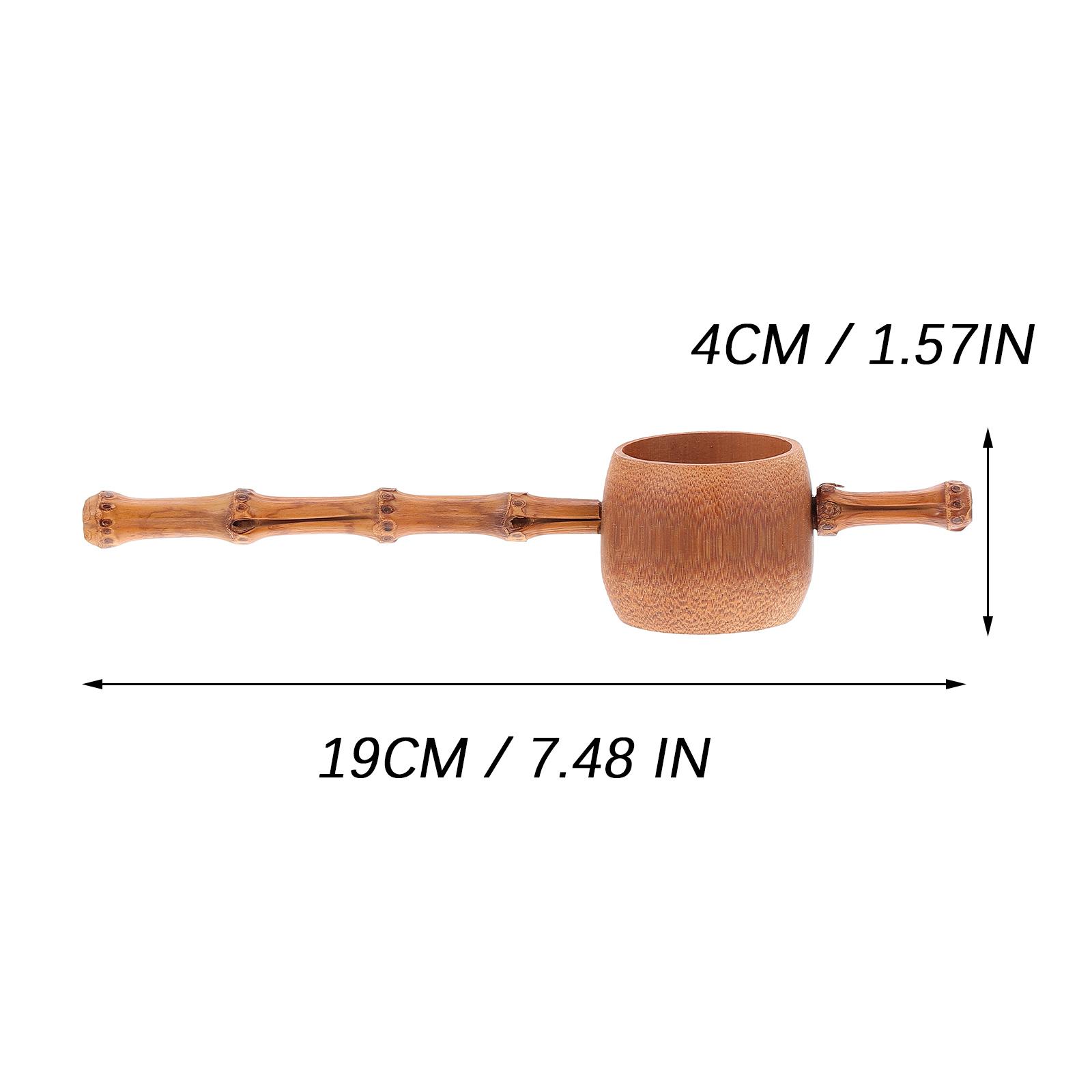 1Pcs High-Quality Bamboo Tea Colander Multi-Functional Root Filter for Loose Leaf Tea Ceremony Eco-Friendly Strainer