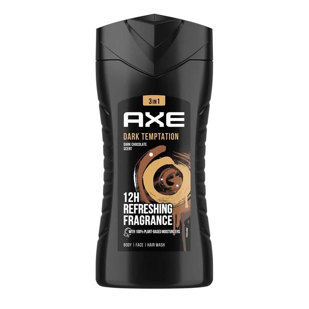 Гель для душа AXE 250 мл 3 шт. Dark Temptation
