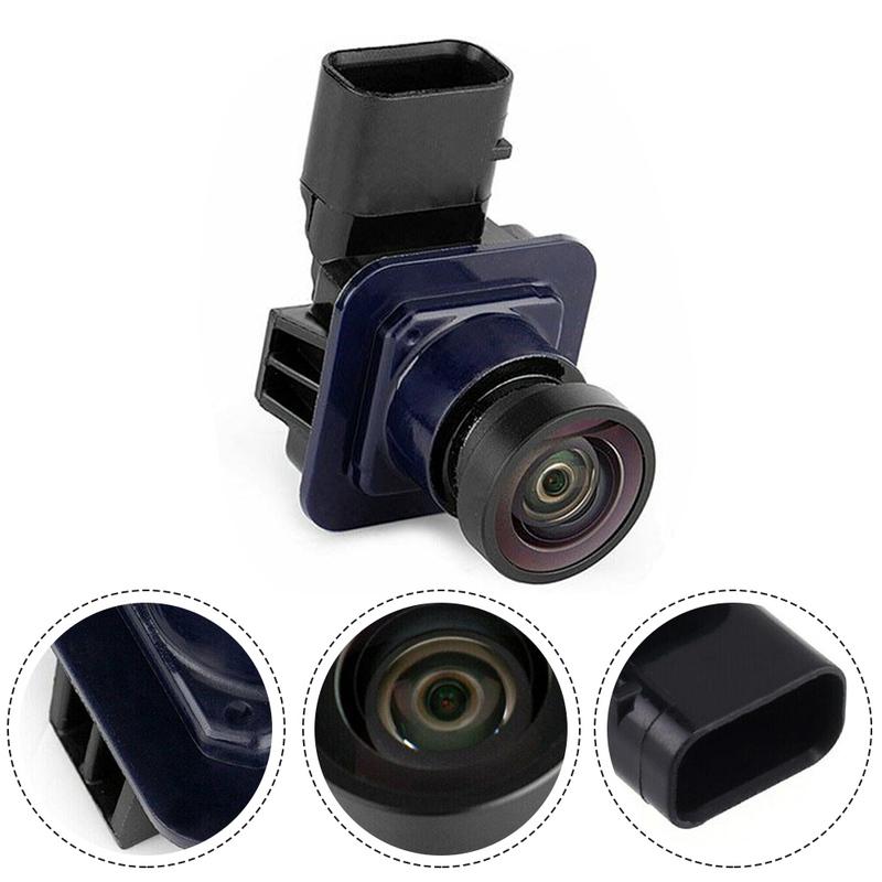 Parking Assistance Black Rear Backup Camera Reverse Camera Direct Replacement Easy Installation Rear Lens Assembly