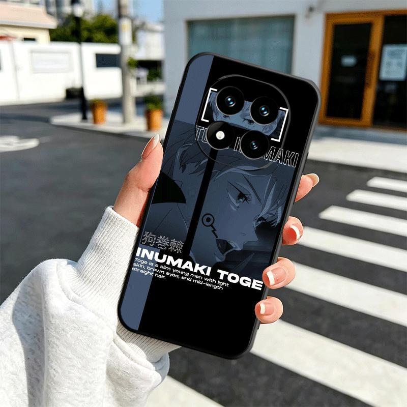 

Anime Inumaki Toge JUJUSU Soft Phone Case for Xiaomi Redmi Note 12 13 14 15 Pro Plus 11 12S 11S 11T 10 4G Black Cover Back Shell Redmi Note 13 Pro 5G