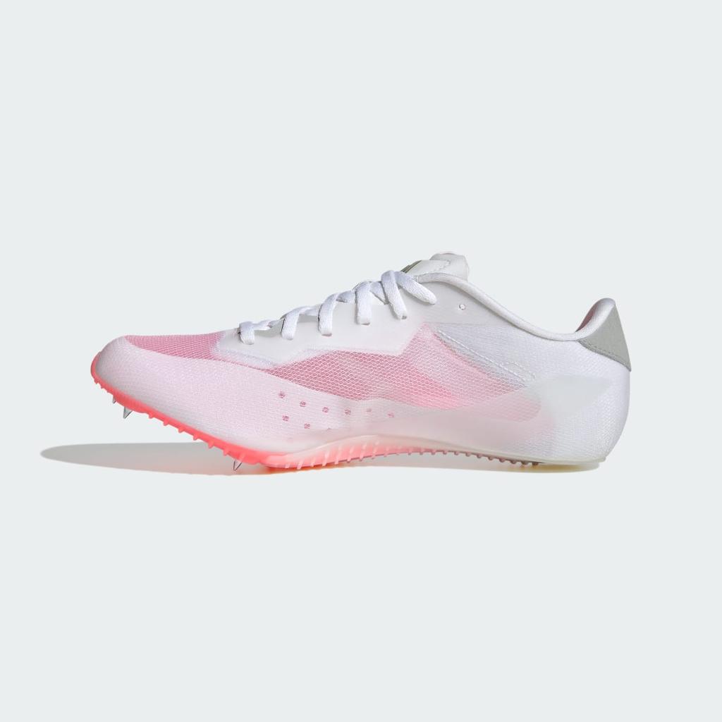 adidas ADIZERO SPRINTSTAR KI8378 Unisex Performance Sports Shoes Cloud White / Solar Turbo / Gold Metallic