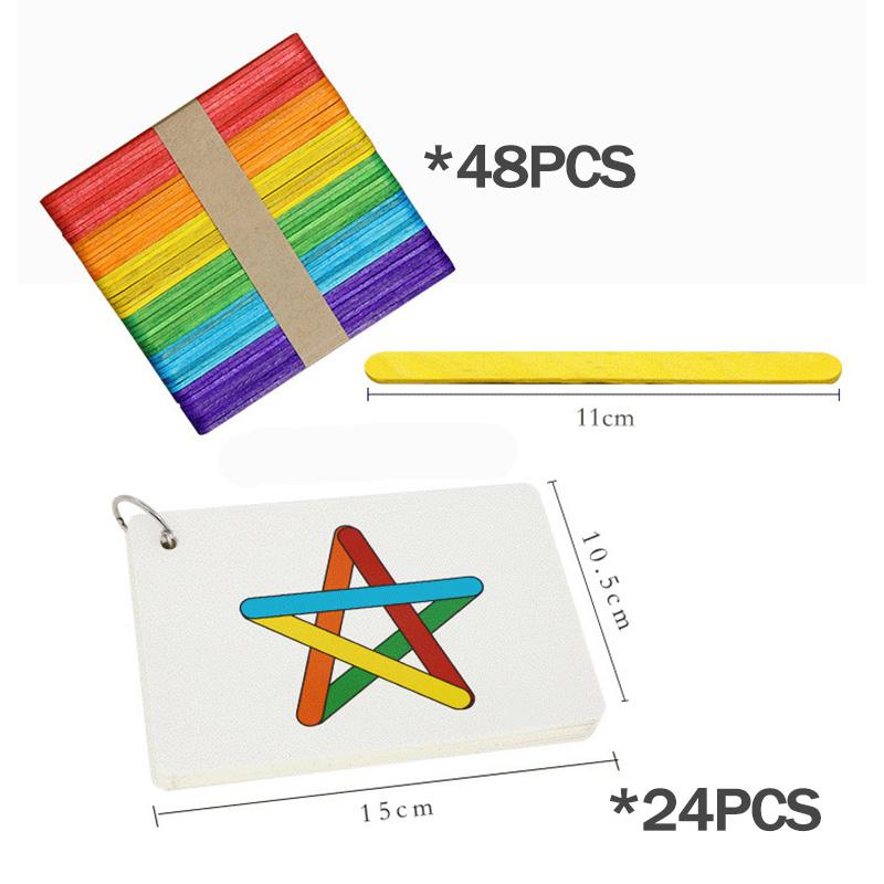 

Детские логические головоломки, игрушки Монтессори, игры на соответствие цвета и формы, креативные развивающие игрушки, дошкольное пространство, тренировка мелкой моторики