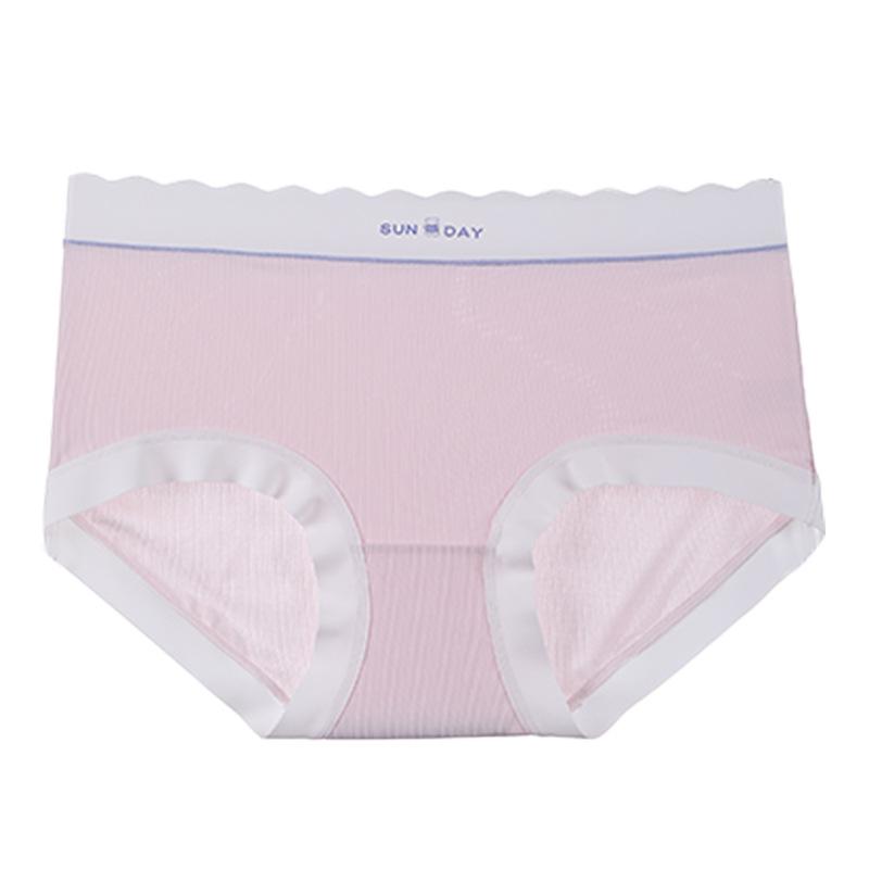 3 PCS Women's High Waist Panties Modal Underwear Breathable Boxer Briefs Lightweight Soft Undies F