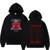 Bruno Mars The Romantic Tour 2026 Moletom com Estampa Masculino Feminino Moda Moletom Manga Longa Solto Oversized Moletom Gótico Punk