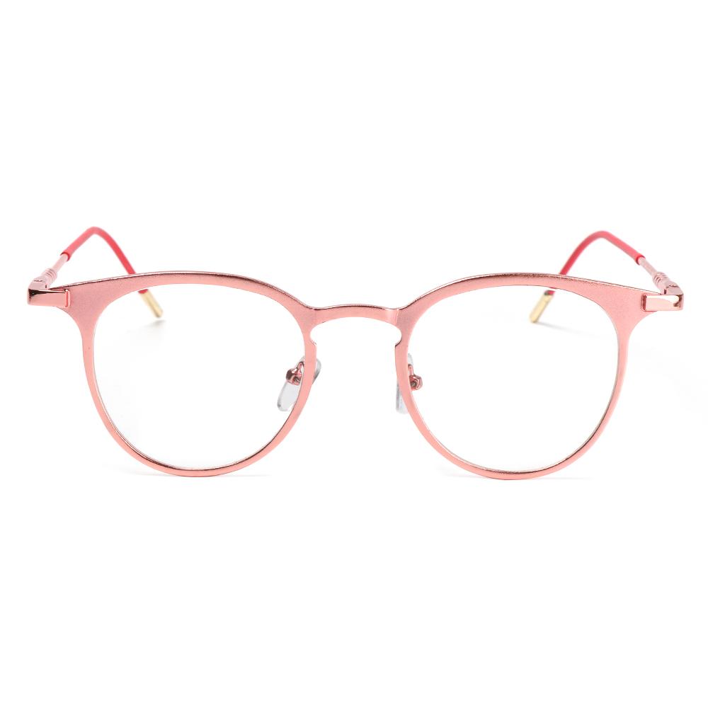 1PC Classic Retro Optical Glasses Fashion Transparent Lens Women Men Eyewear Metal Frames Spectacles Clear Lenses
