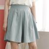 Summer Fat Sister Super Plus Size High Waist Shorts Women Loose Wide Leg Pants Female Pure Color All-Match Casual Hot Pants Tide