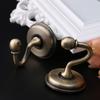 2pcs Vintage Tieback Wall Hooks Pommel Wall Hat Coat Hangers Curtain Holdbacks  For Window Wall Art
